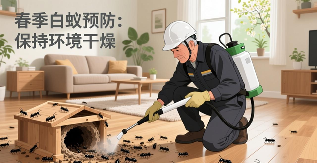 家里发现白蚁先别喷药，灭白蚁师傅教你正确处理步骤