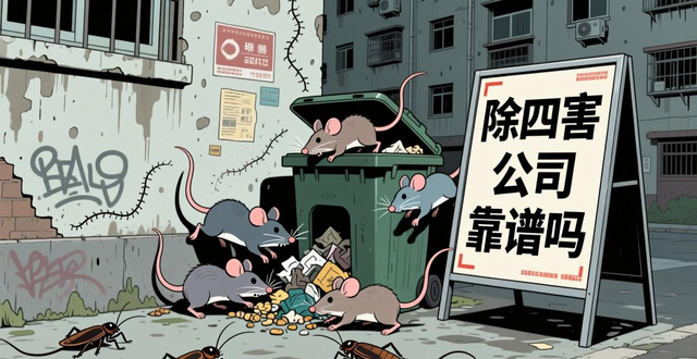 除四害公司靠谱吗 小区餐厅工厂灭老鼠蟑螂