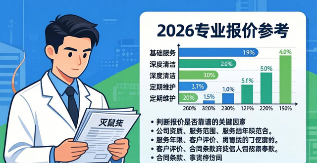 灭老鼠一般多少钱 2026专业报价参考