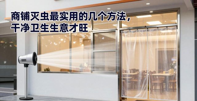 商铺灭蝇_门店灭蝇灯的作用_商场灭蝇灯安装要求